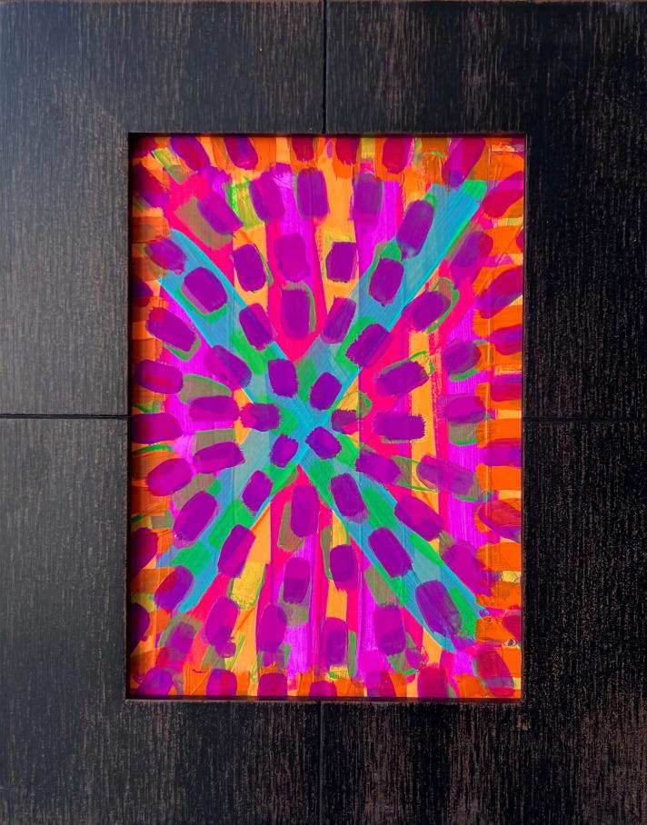 Andrea Muñoz Martinez of XOXO AMMO - Original Art + Stickers