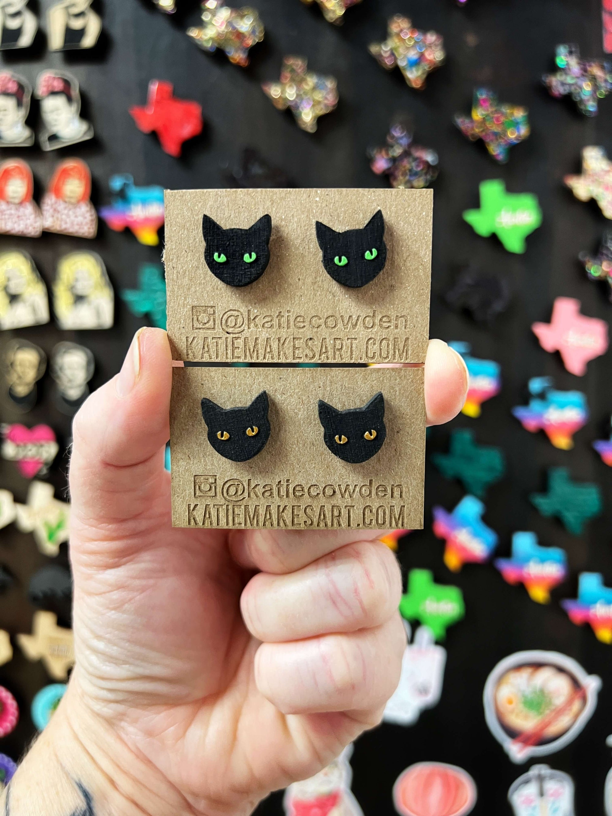 Galentine's Duo - Get Catty .....  Earrings