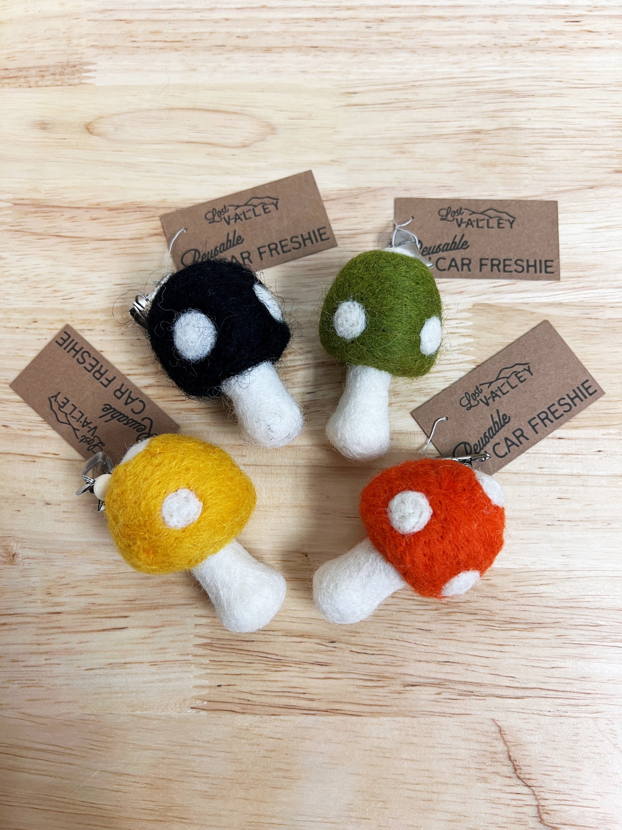 Lost Valley - Felted Air Freshners