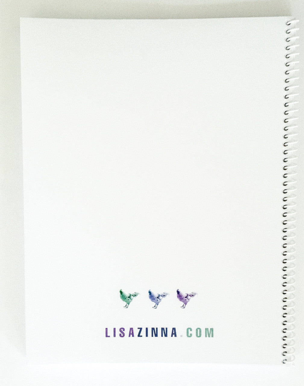 Rainbow Chickens Notebook by Lisa Zinna