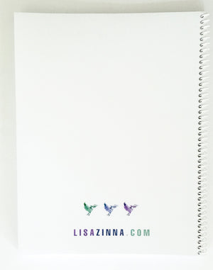 Rainbow Chickens Notebook by Lisa Zinna