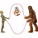 Star Wars Double Dutch Print by Emily Mercedes