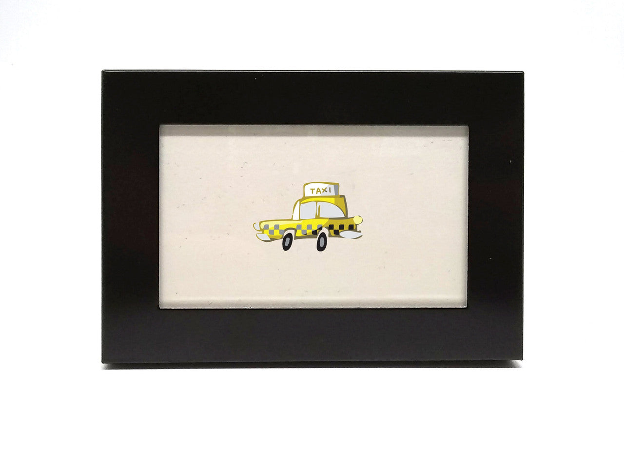 Taxi Mini Print by Elisa Wikey