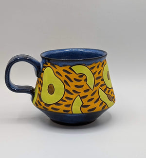 Guac-a-doodle-doo - Mug by Sarah Beth Pottery