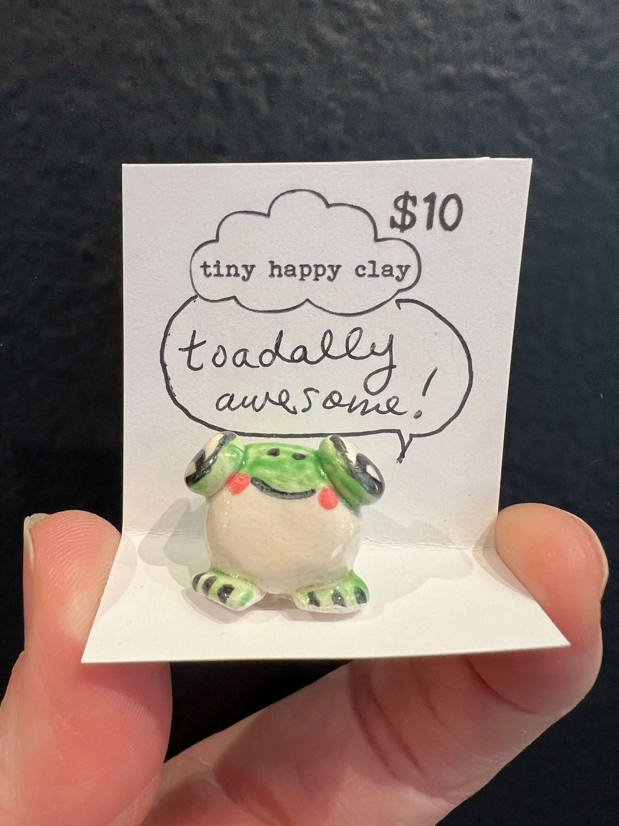 Tiny Figurines by Tiny Happy Clay