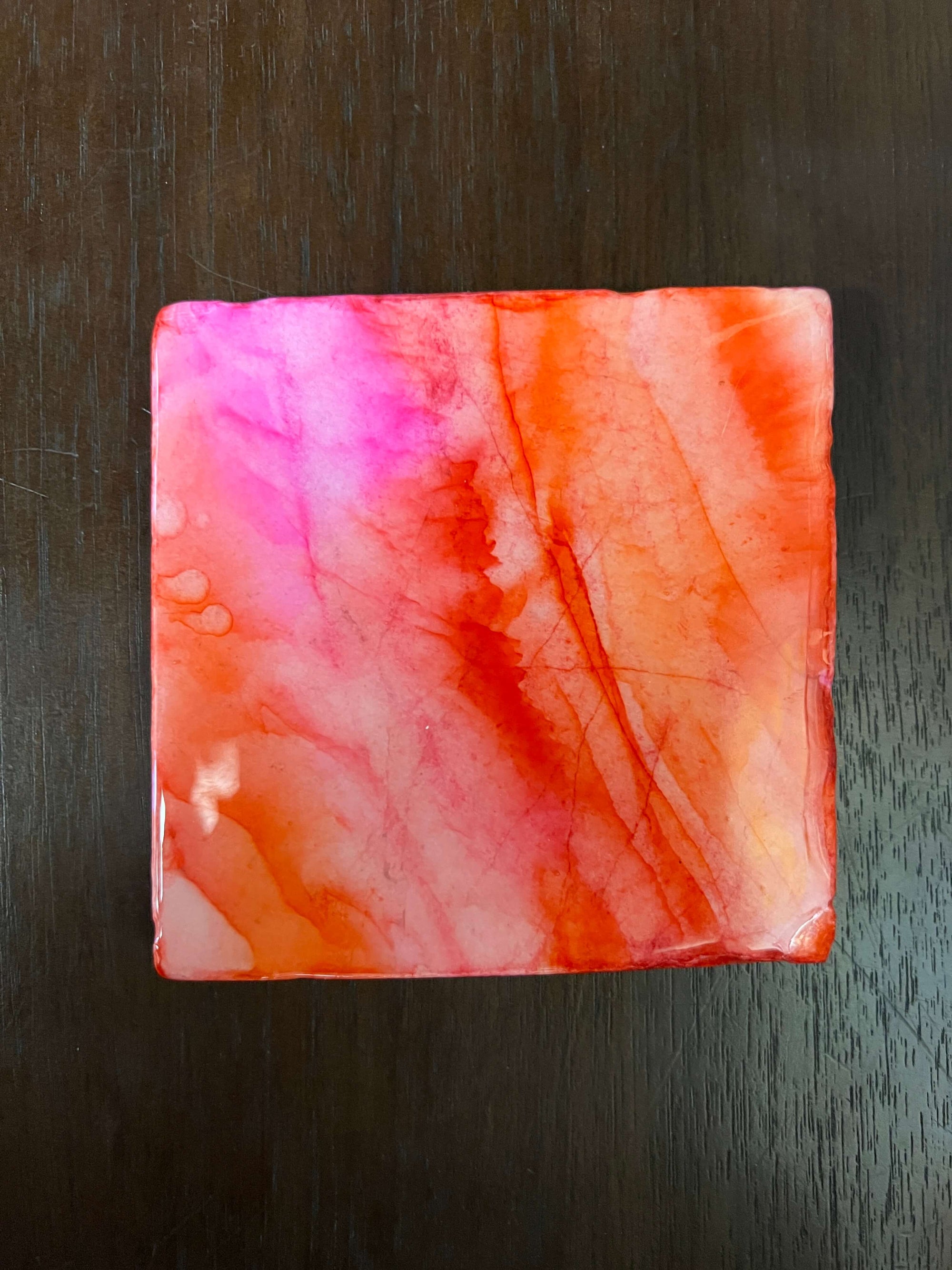 Colorful Tile Coasters by Calloway Studios