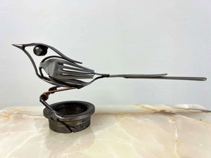 Cutlery Birds Metal Art Sculptures by Bernardo Meza of Meza Metal Sculptures