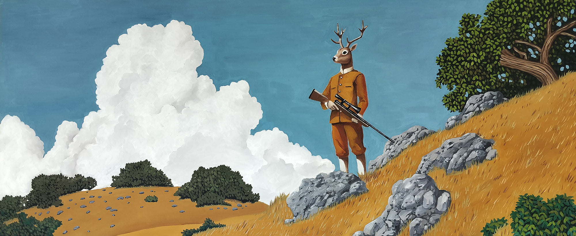 The Edge Of The Forest by Avi Odenheimer