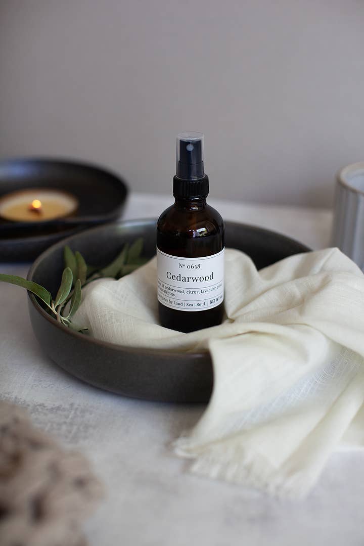 Cedarwood Room Spray by Land Sea Soul