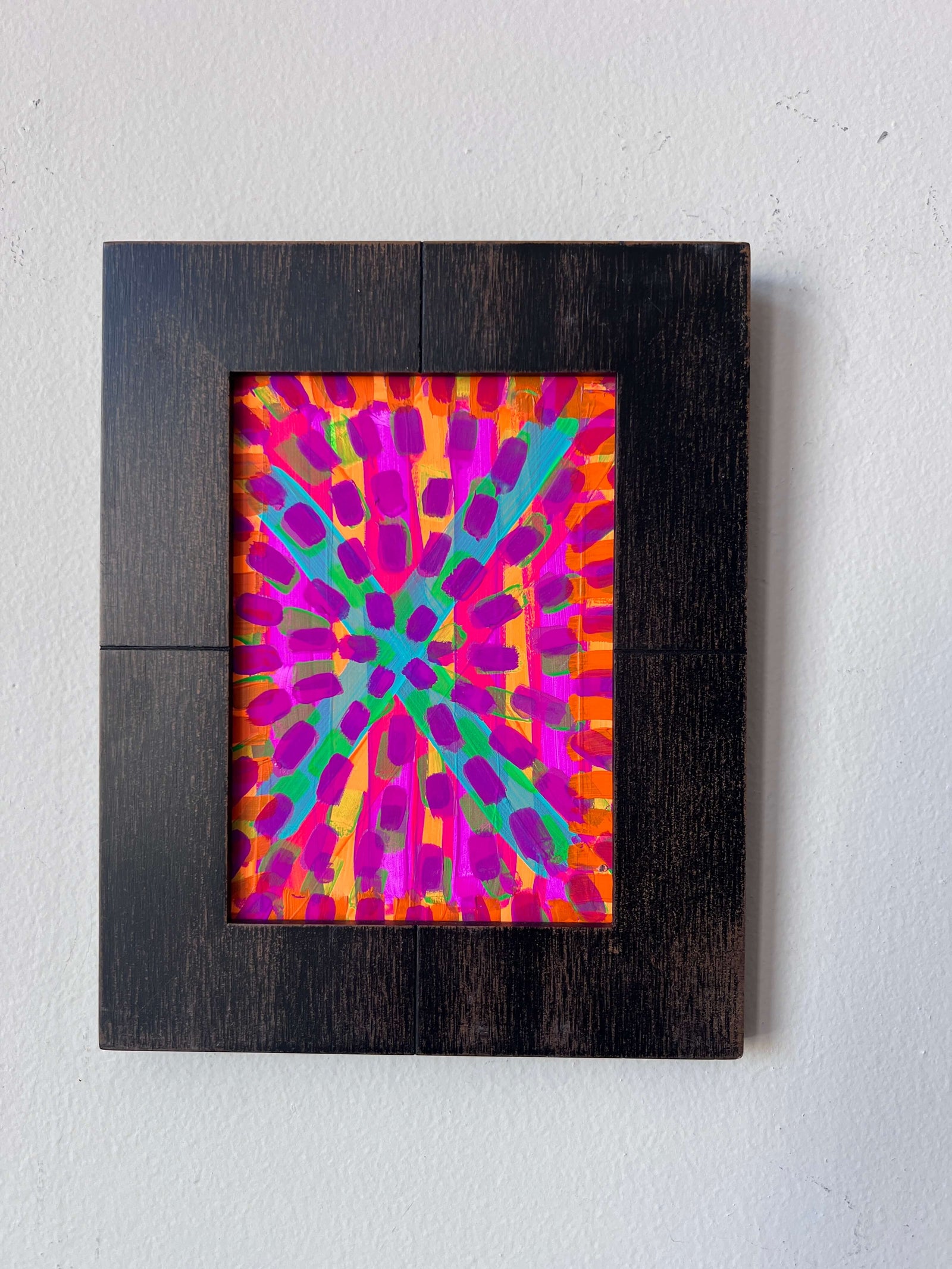 Chispas Over Kiss In Borderlandia by Andrea Muñoz Martinez of XOXO AMMO