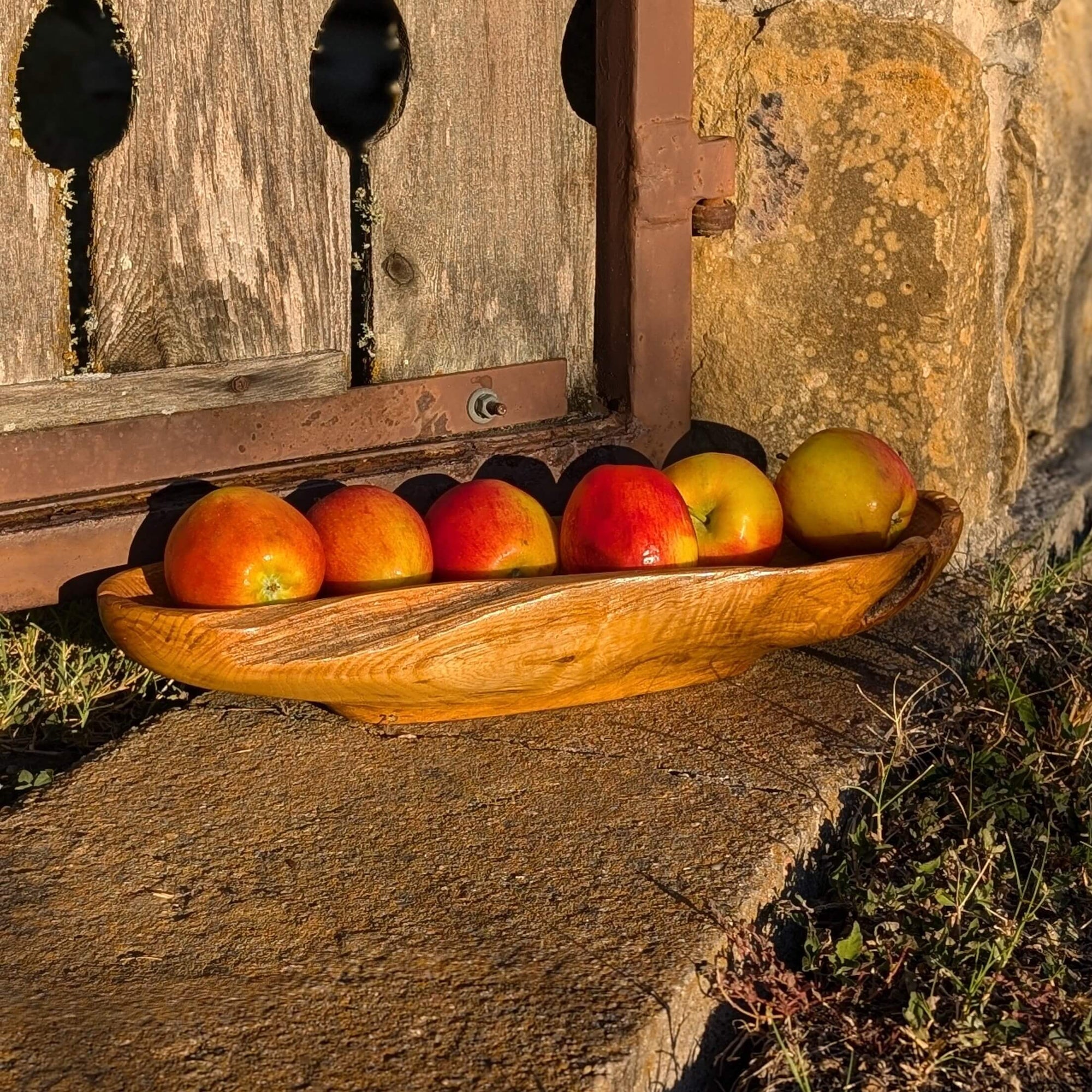 Scarred Ash Fruit Canoe by Russell J. Moore