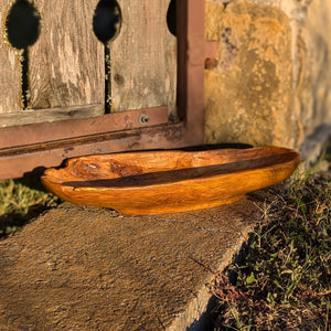 Scarred Ash Fruit Canoe by Russell J. Moore