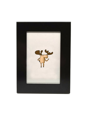 Moose Mini Print by Elisa Wikey