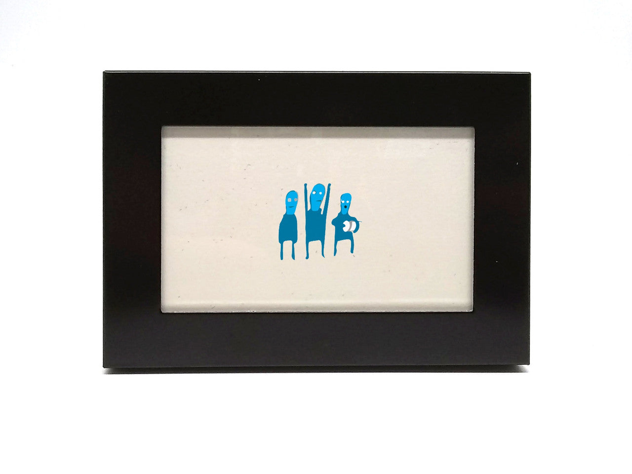 Blue Man Group Mini Print by Elisa Wikey