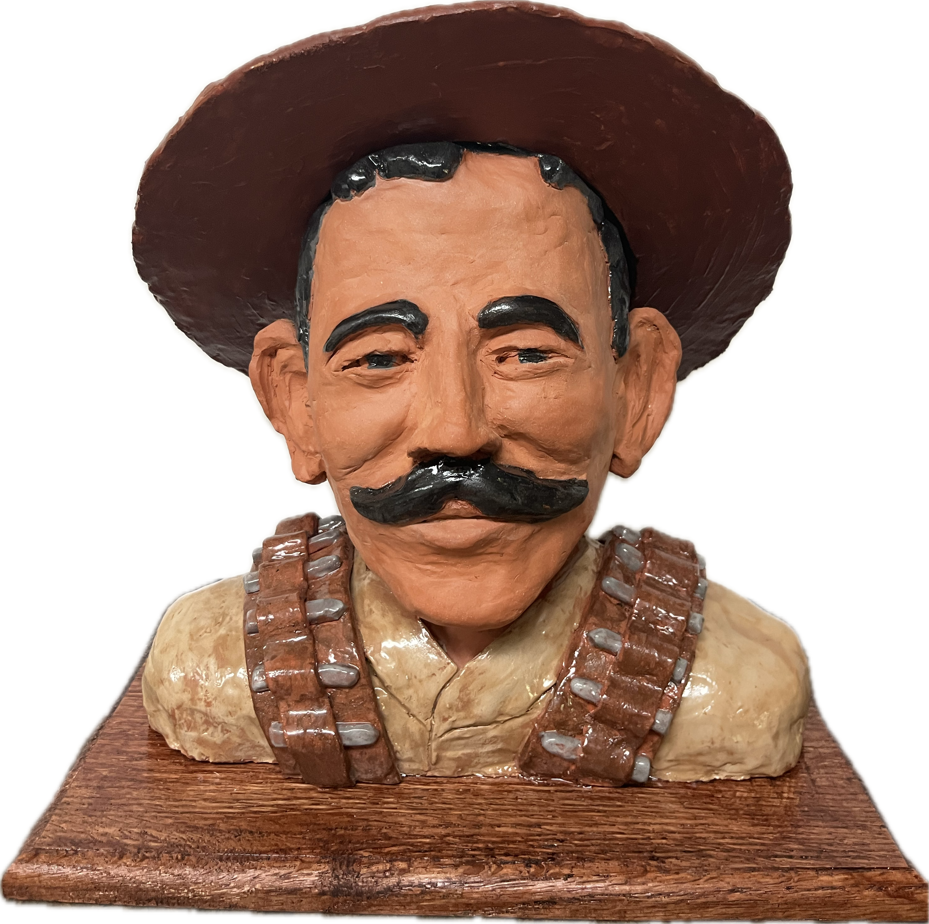 Pancho Villa Sculpture by Ricardo Zamora