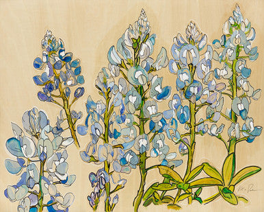 Bluebonnets 4 Print by Katie Chance