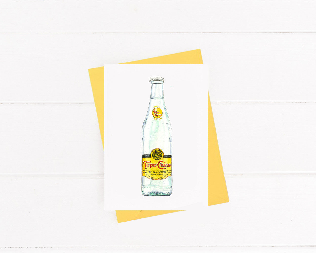 Topo Chico Card by Emily Mercedes