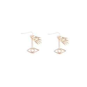 See No Evil Earrings by Nina Berenato