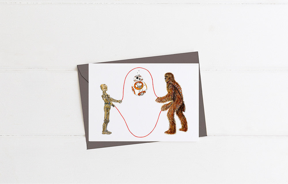 Star Wars Double Dutch Cards by Emily Mercedes