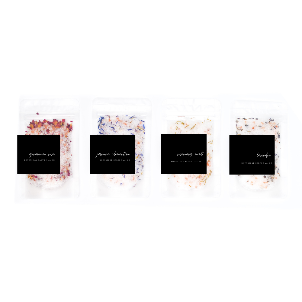 Botanical Bath Salts by Benjamin Soap Co.