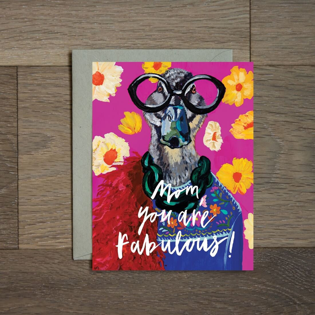 Mom, You are Fabulous!! Card  by Stationery Bakery