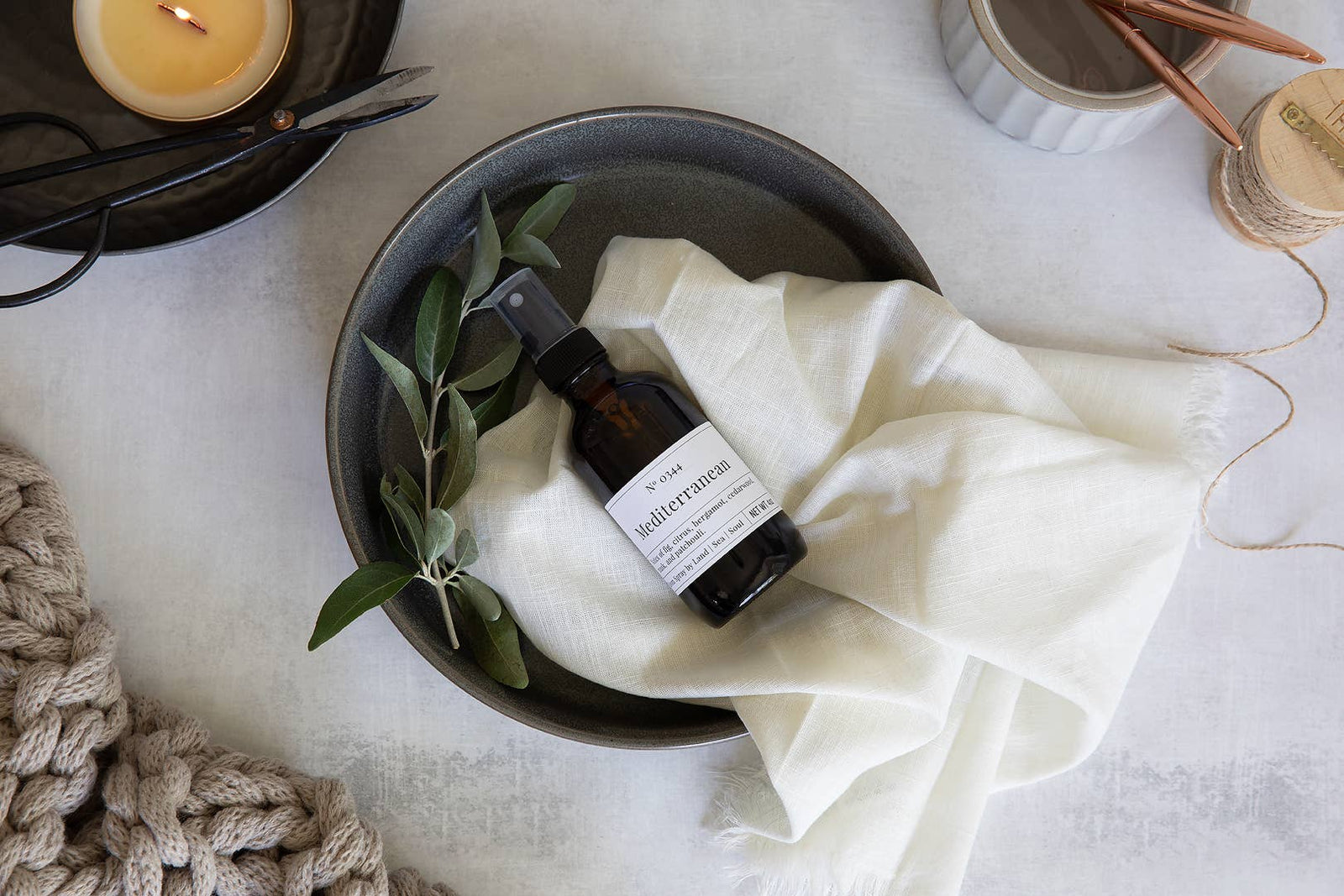 Mediterranean Room Spray by Land Sea Soul