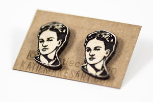 Frida Kahlo Earrings by Katie Cowden