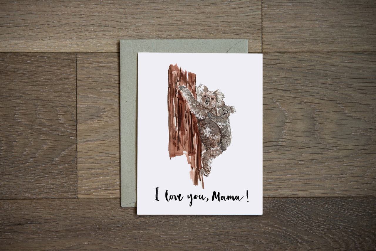 I Love You, Mama Card by Stationery Bakery