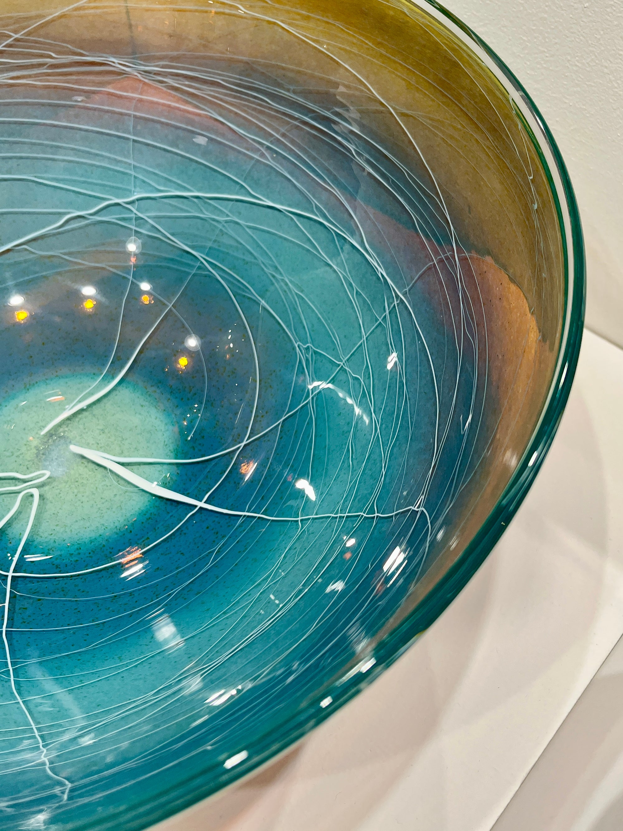 Antique Strada Bowl by JFR Glass