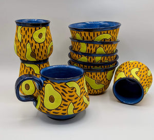 Guac-tail Hour - Tumbler by Sarah Beth Pottery