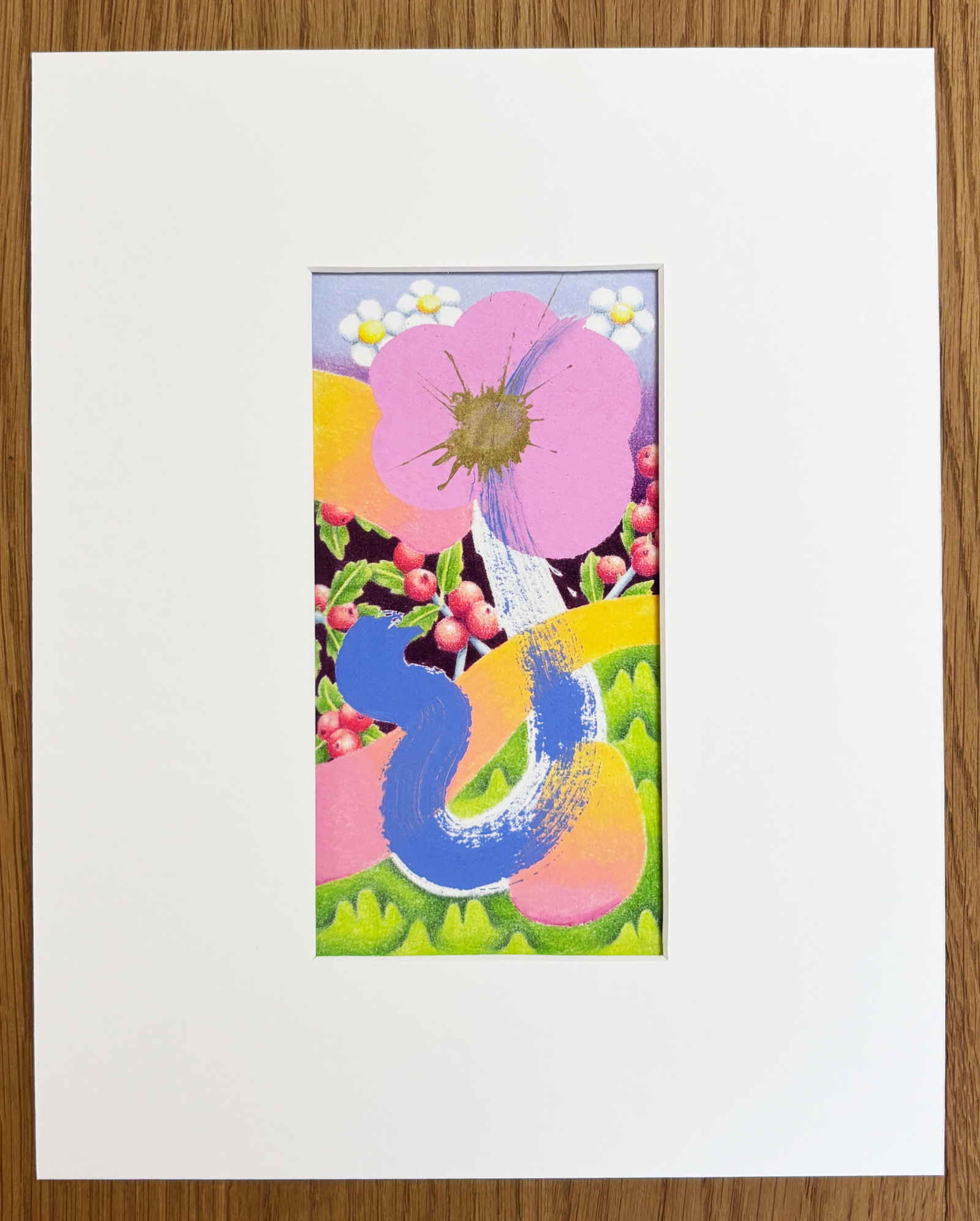 A Little Splash Print by Melissa Mariano