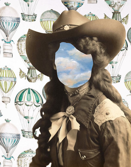 Head in the Clouds Print by Alex Duncan