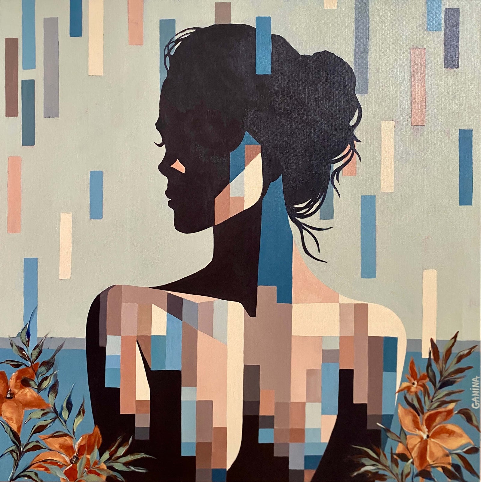 You Make Me Melt Print by Anna Ganina