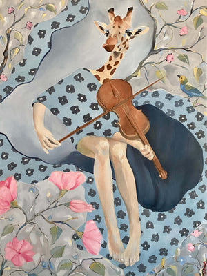 Strings of Passion  Print by Anna Ganina