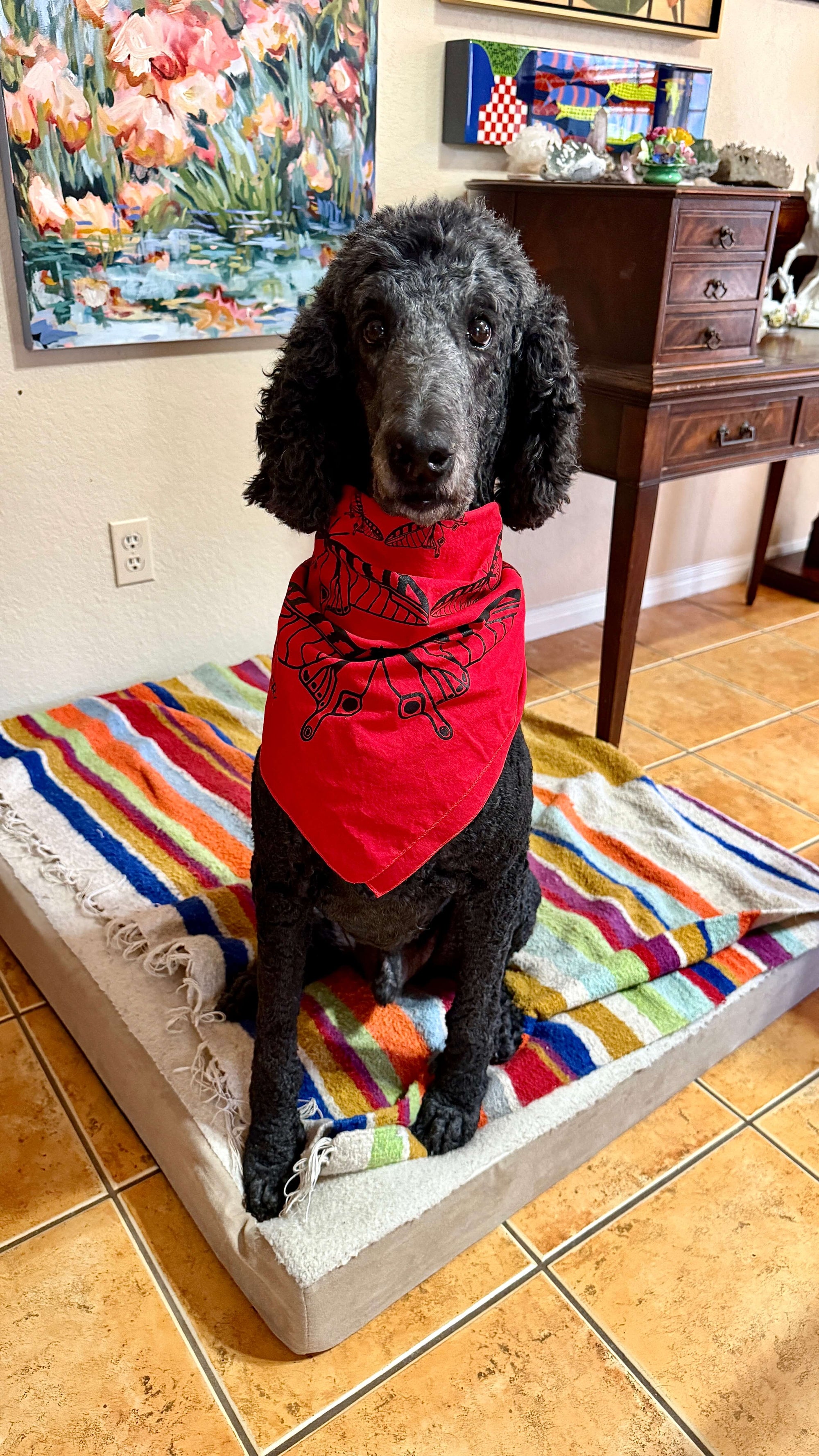 AFTPG Butterfly Bandana + Black, Cream or Red