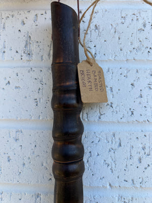 Toasted Bamboo Hearth Broom by Blue Cypress Botanicals