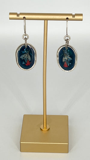 Nectar Earrings by Bee Mary + Oval