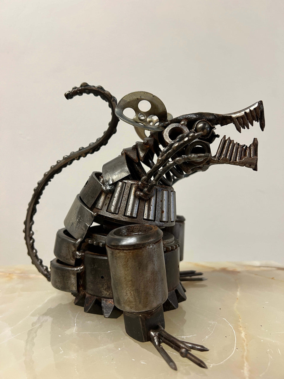 Evil Rat 3 Metal Art Sculpture by Bernardo Meza of Meza Metal Sculptures