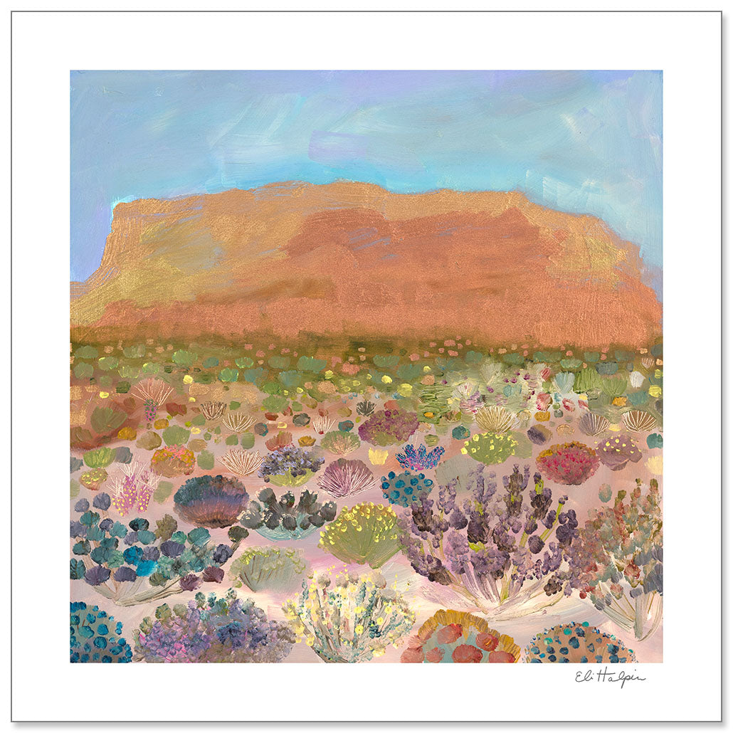 Big Bend by Eli Halpin + 12"x12" Paper