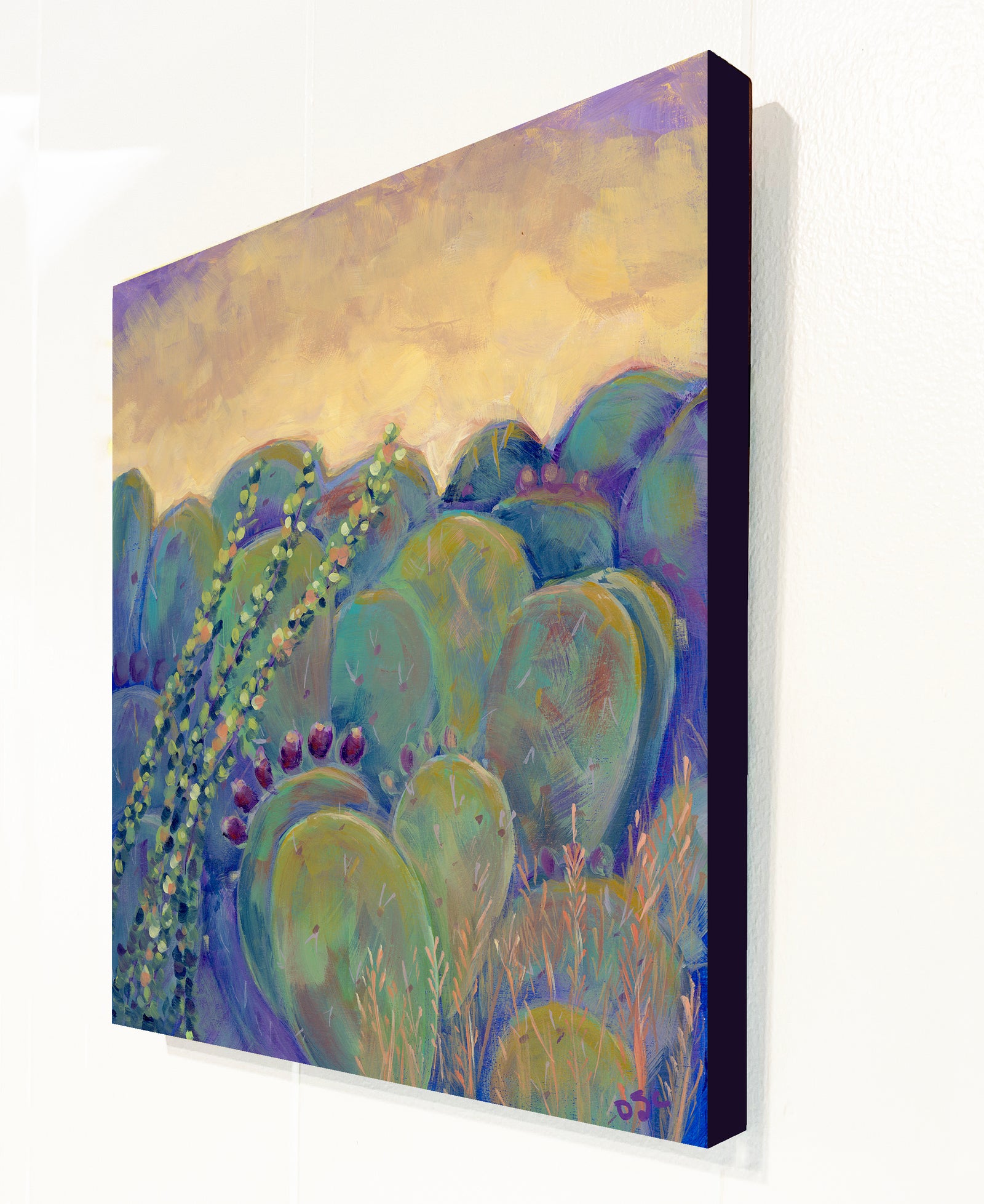 Big Bend Cactus & Ocotillo by Debbie Shands Celusniak