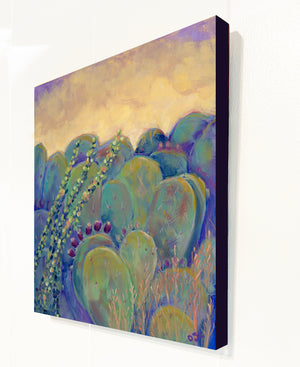 Big Bend Cactus & Ocotillo by Debbie Shands Celusniak