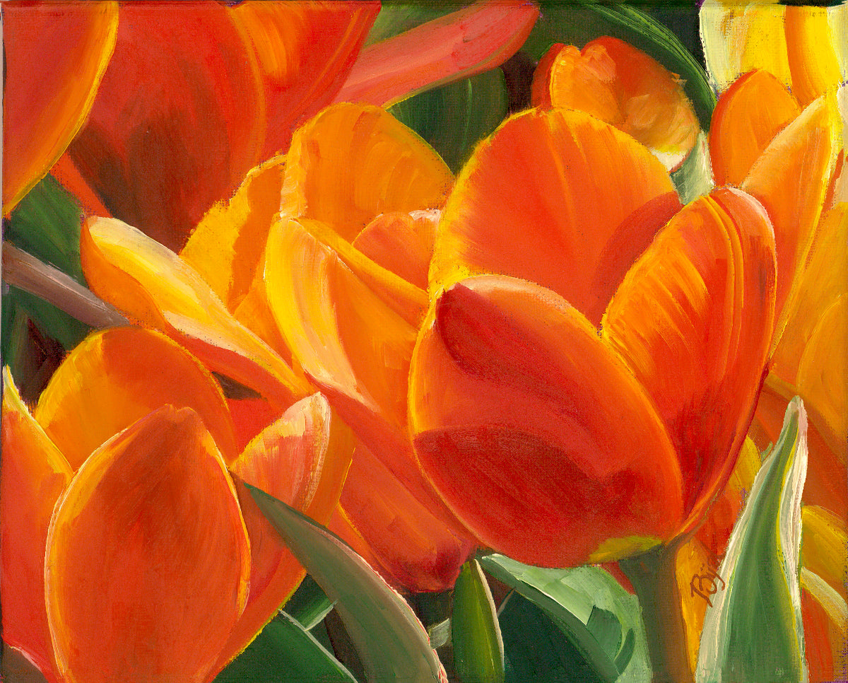 Oranje Print by Bijal Ghelani