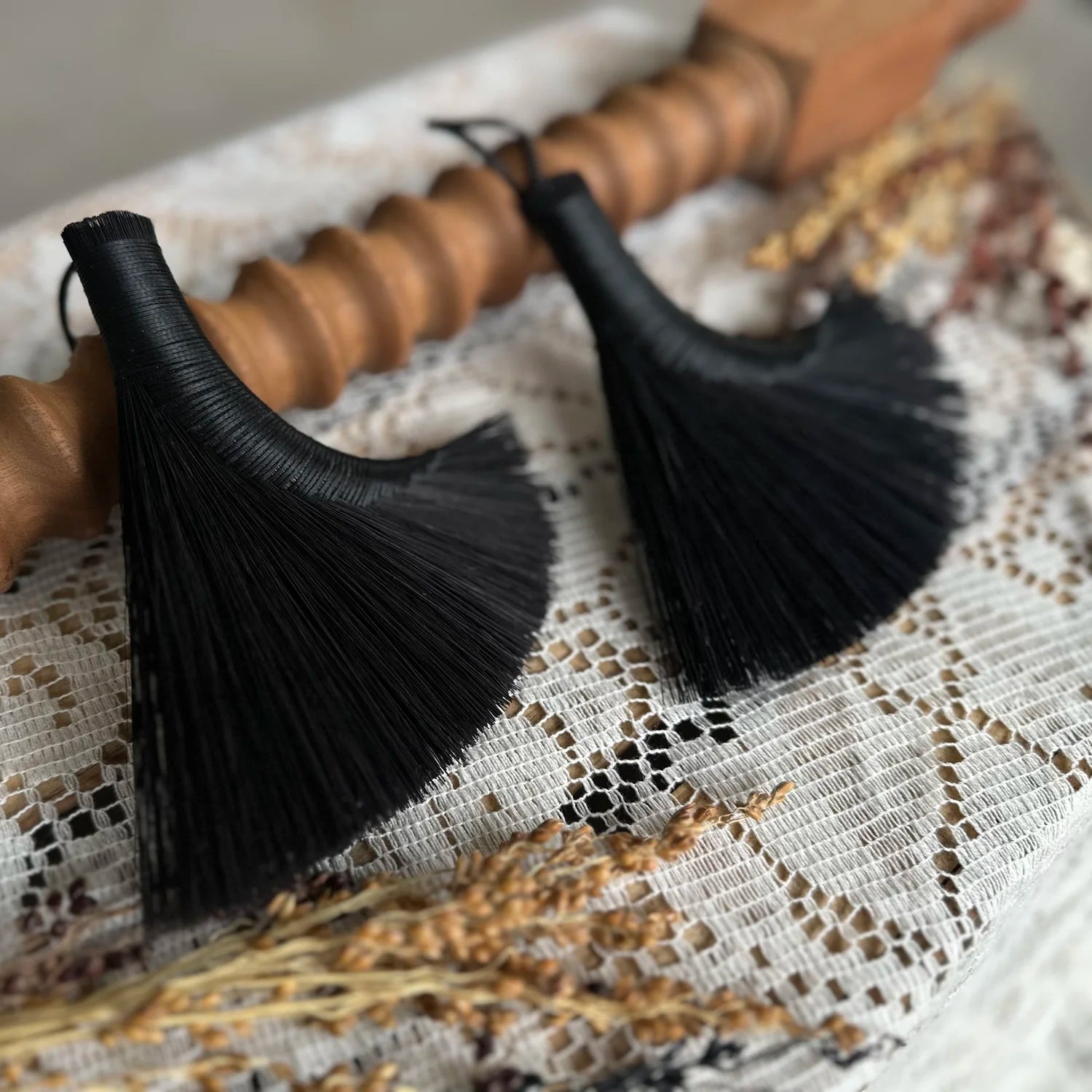 Shadow Work Ixtle Altar Brooms by Blue Cypress Botanicals