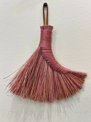 Dusty Rose Ixtle Altar Brooms by Blue Cypress Botanicals