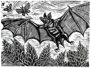 Midnight Snack Print by Brunky Art