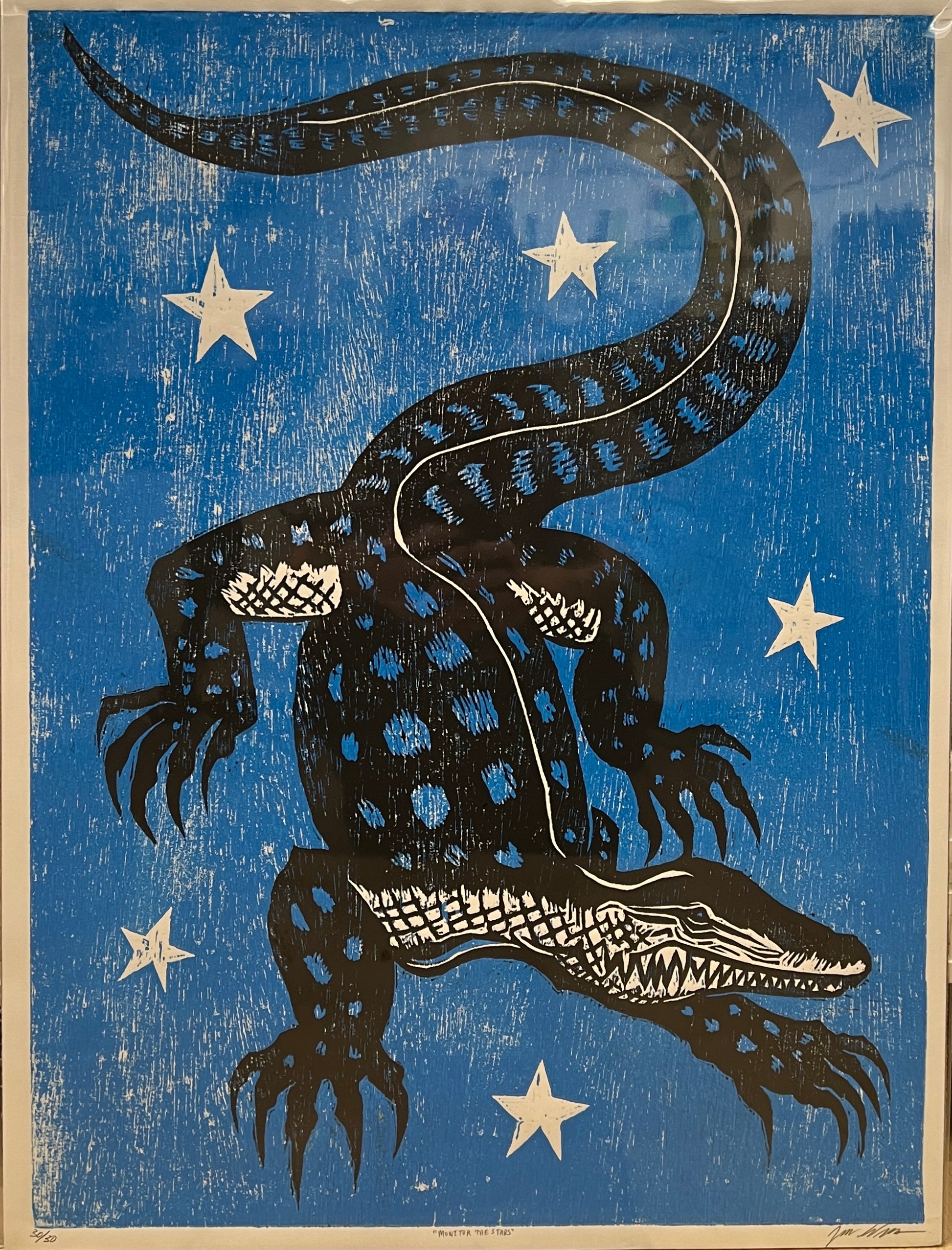 Monitor the Stars Print by Brunky Art