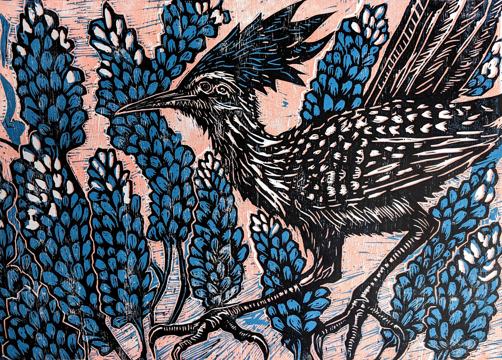 Flower Runner Framed Print by Brunky Art