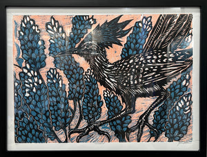 Flower Runner Framed Print by Brunky Art