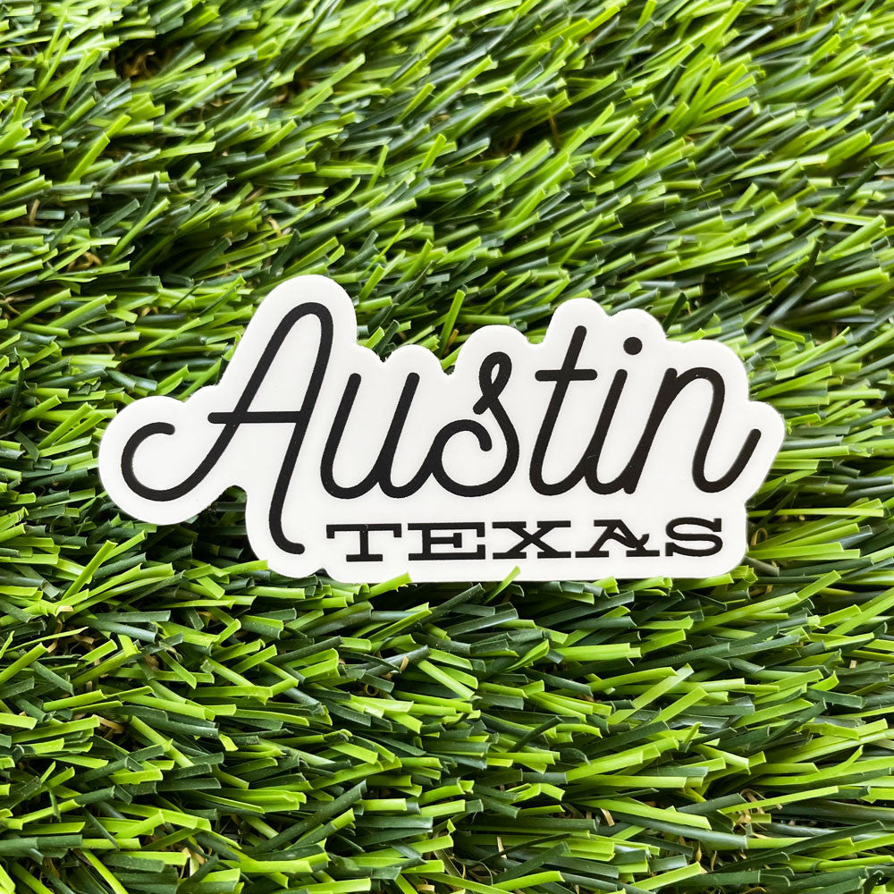 Austin Texas Sticker by Cara Jackson