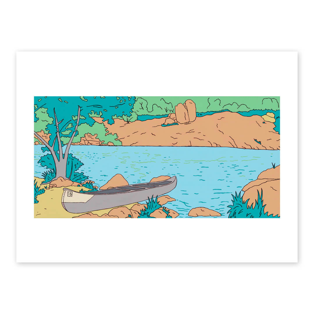 Devil's Waterhole Print by Cara Jackson + 12"x16"